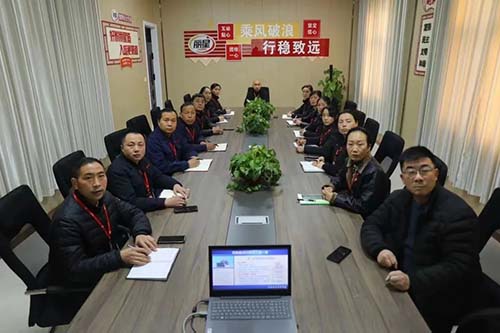 麗星公司2023開工**課，學(xué)習(xí)安全生產(chǎn)