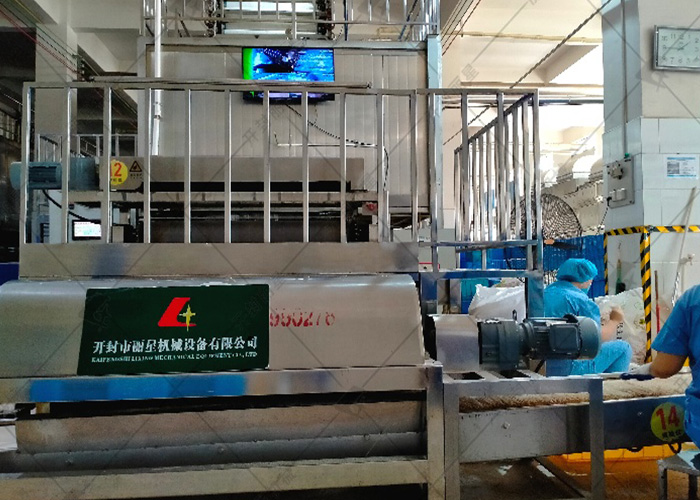 不加明礬的自動化粉絲粉條生產(chǎn)線，日產(chǎn)2-15噸干粉條